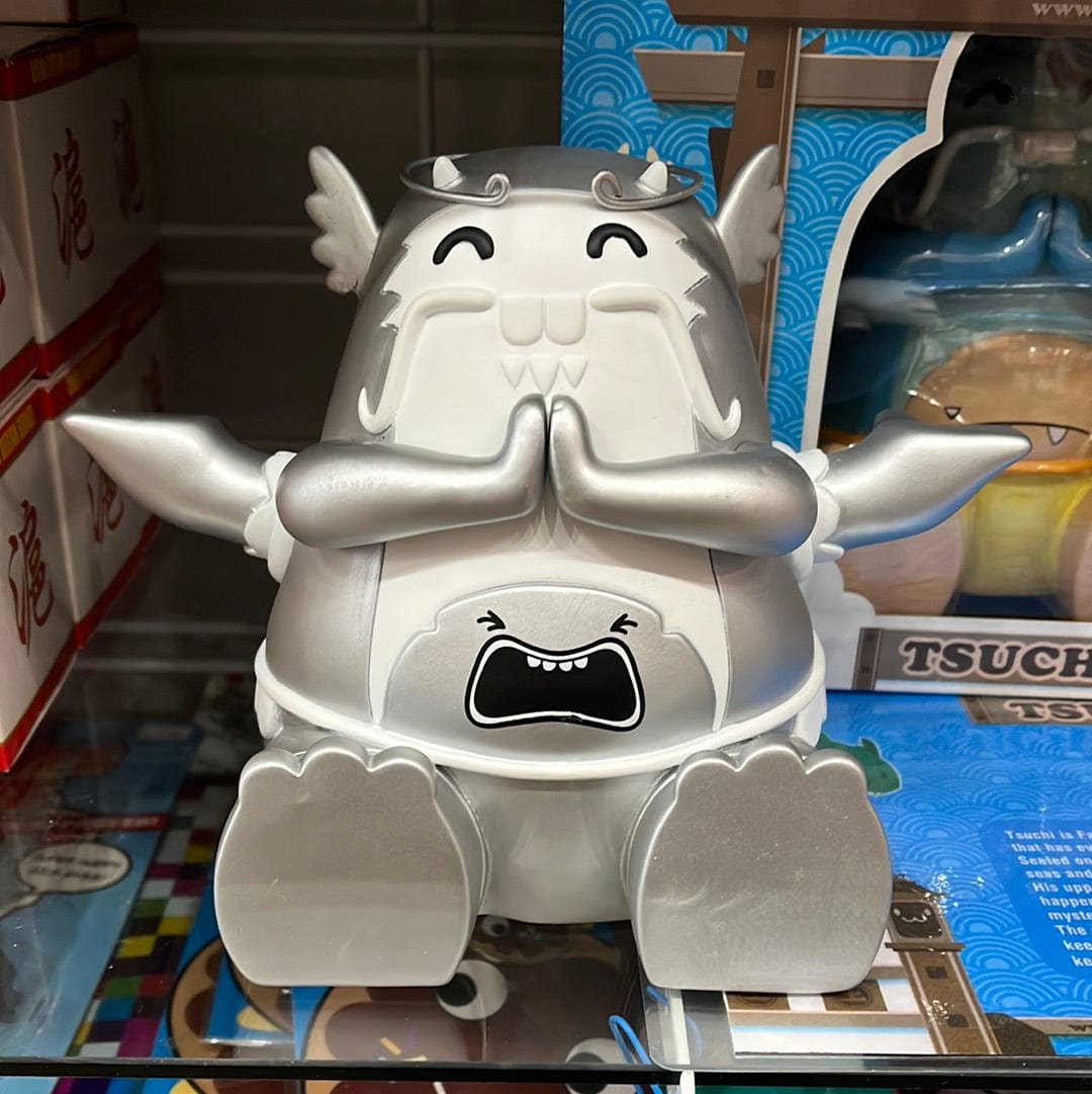 DKE Tsuchi Father Earth Vinyl SILVER by Munky King Kawaii Gifts 891457001241