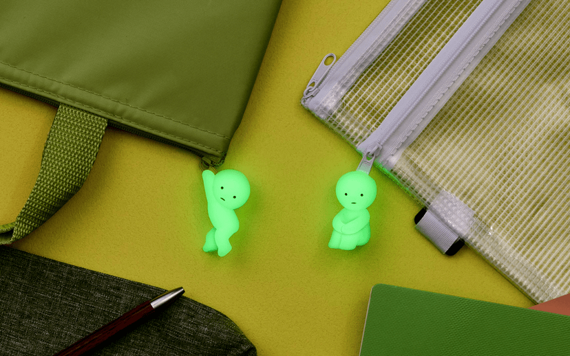Dreams USA Smiski Zipperbites Glow In the Dark Kawaii Gifts
