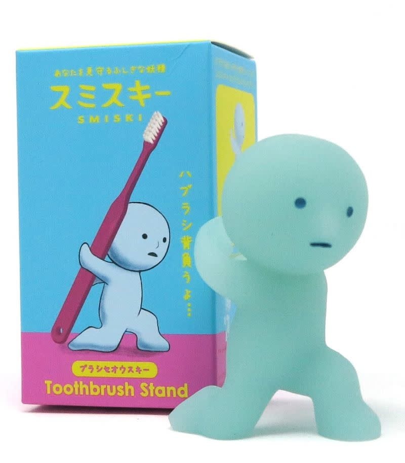 Dreams USA Smiski Toothbrush Stand 3" GID Figures Smiski Carrying Kawaii Gifts 4542202662328