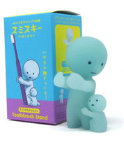 Dreams USA Smiski Toothbrush Stand 3" GID Figures Smiski Hugging Kawaii Gifts 4542202662311