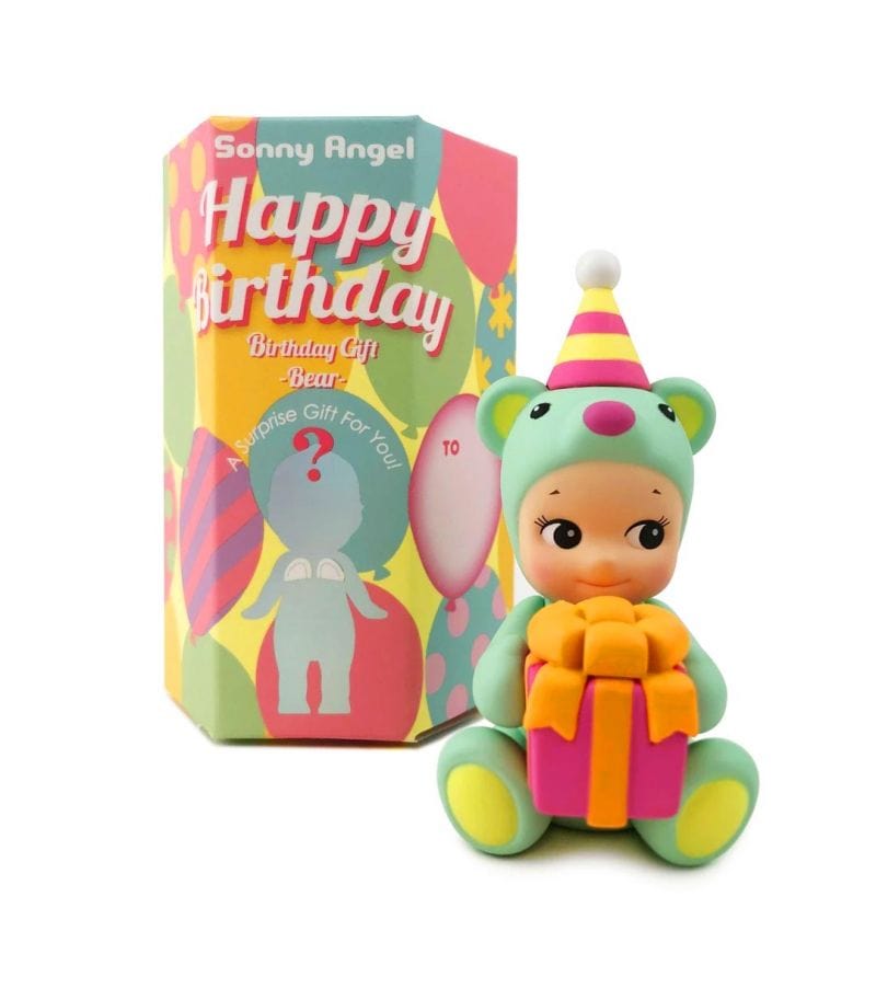 Dreams USA Sonny Angel Birthday Bear 3" Figure Surprise Box Kawaii Gifts 4542202657119