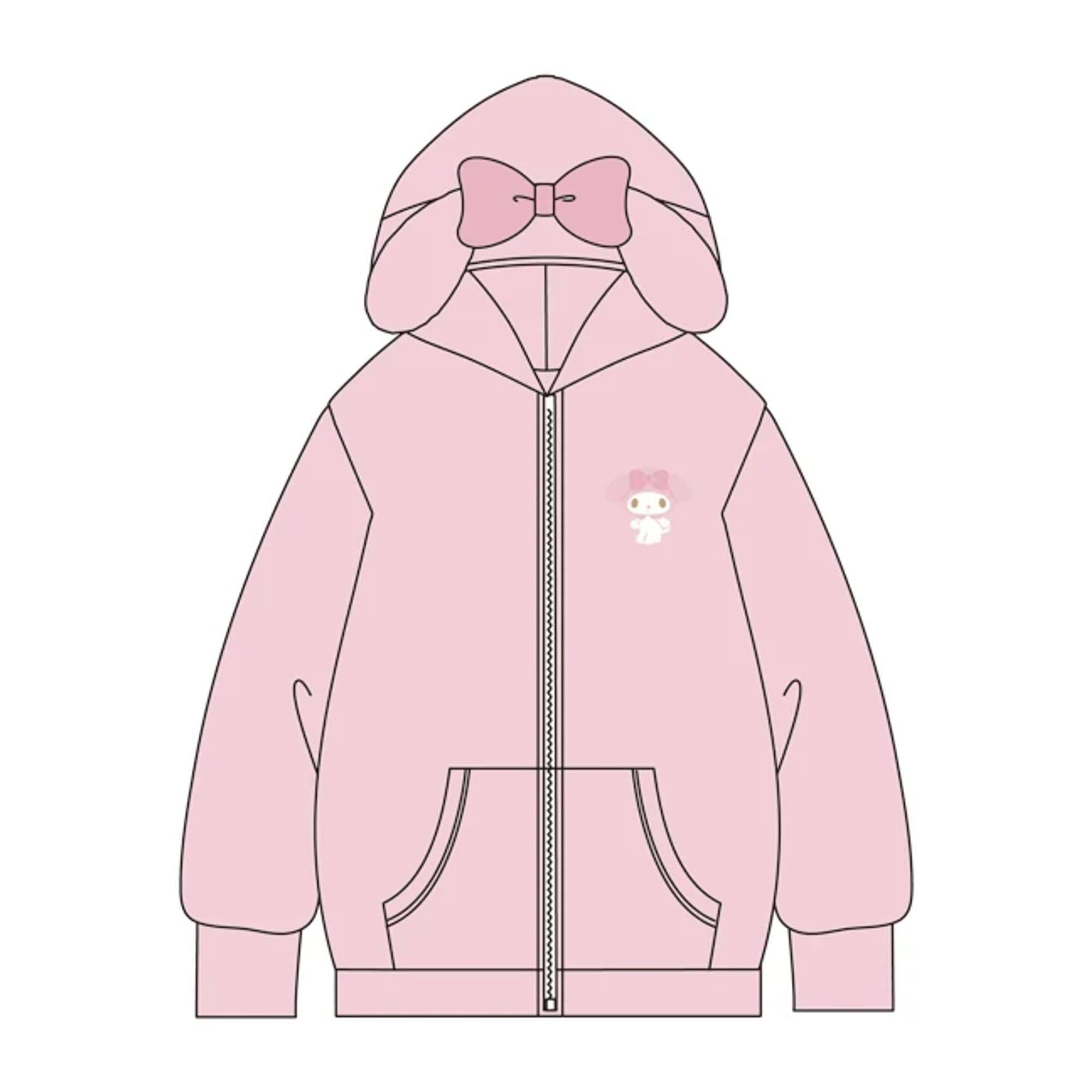 Enesco Sanrio Hoodie With Ears Kawaii Gifts