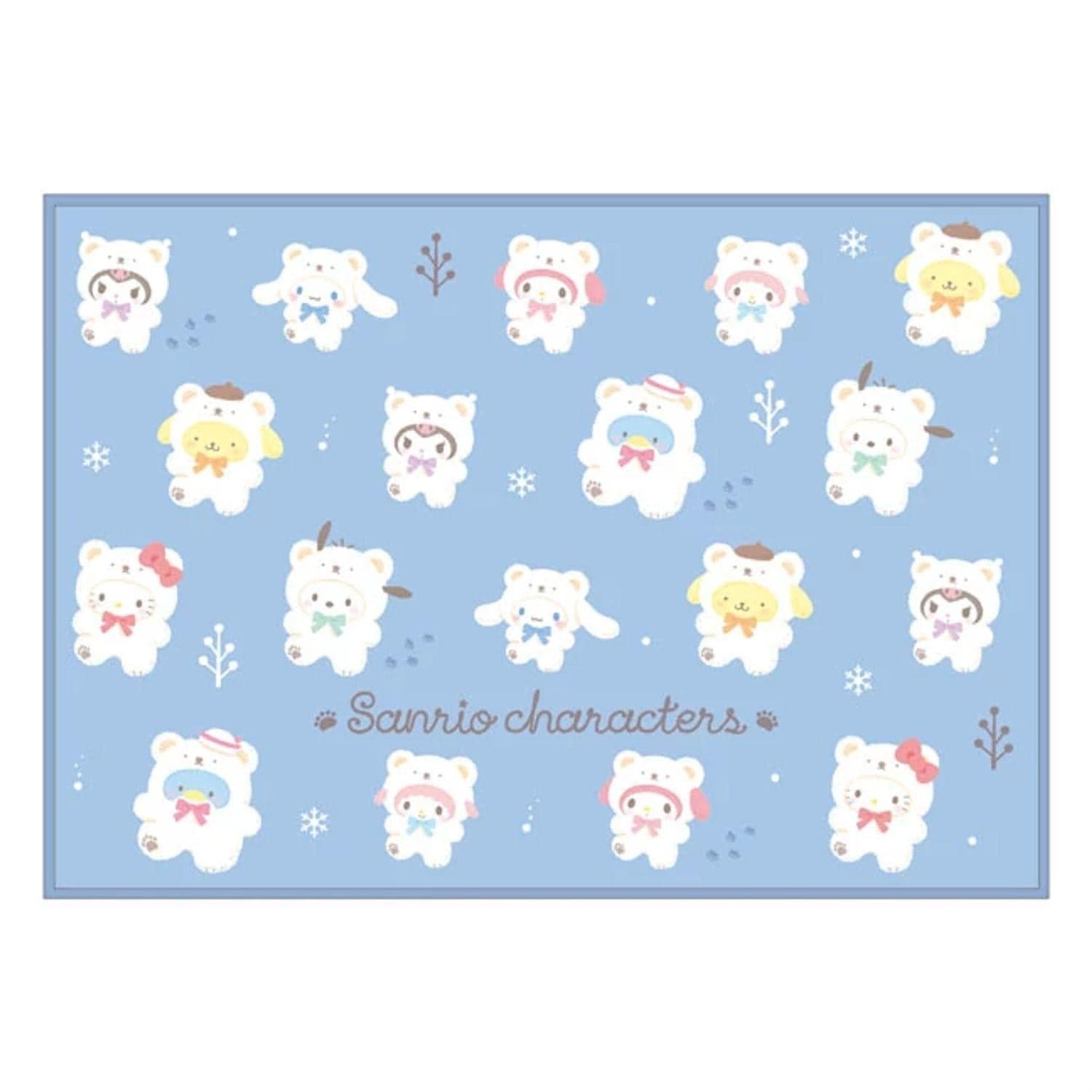 Enesco Sanrio Characters Blanket Kawaii Gifts 4550337656525