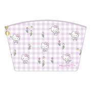 Enesco Sanrio Gingham Makeup Pouch Kawaii Gifts