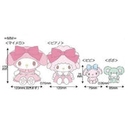 Enesco Sanrio My Melody and Piano Dress Up 4-Piece Plush Set Kawaii Gifts 4550337911167