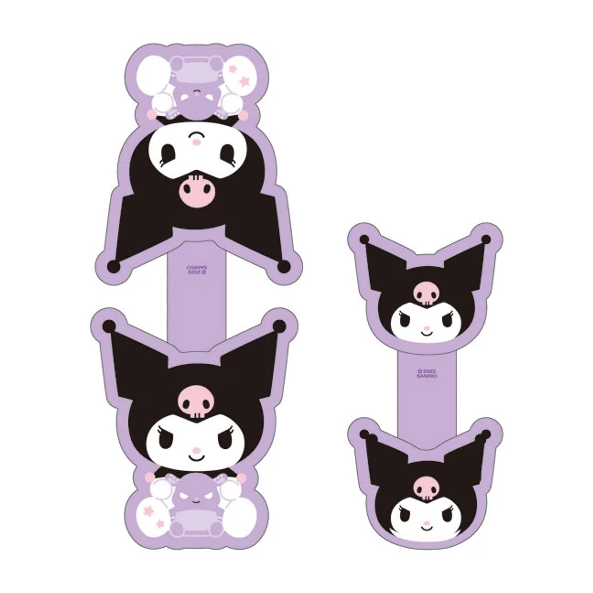 Enesco Sanrio Reflector Clips Kuromi Kawaii Gifts 4550337764046