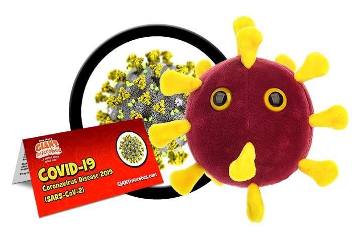 Giant Microbes Coronavirus COVID-19 Kawaii Gifts 846869010817