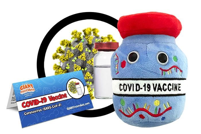 Giant Microbes Vaccine for Covid Kawaii Gifts 846869011456