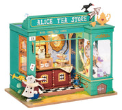 Hands Craft DG156, DIY Miniature House Kit: Alice's Tea Store Kawaii Gifts