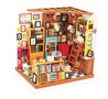Hands Craft DG102, Sam's Study Room DIY Miniature Dollhouse Kit Kawaii Gifts 819887023213