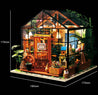 Hands Craft DG104, Cathy's Flower House DIY Miniature Dollhouse Kit Kawaii Gifts 819887023237