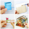 Hands Craft DG104, Cathy's Flower House DIY Miniature Dollhouse Kit Kawaii Gifts 819887023237