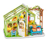 Hands Craft DG154, DIY Miniature Dollhouse Kit: Spring Encounter Flowers Kawaii Gifts 850026738445