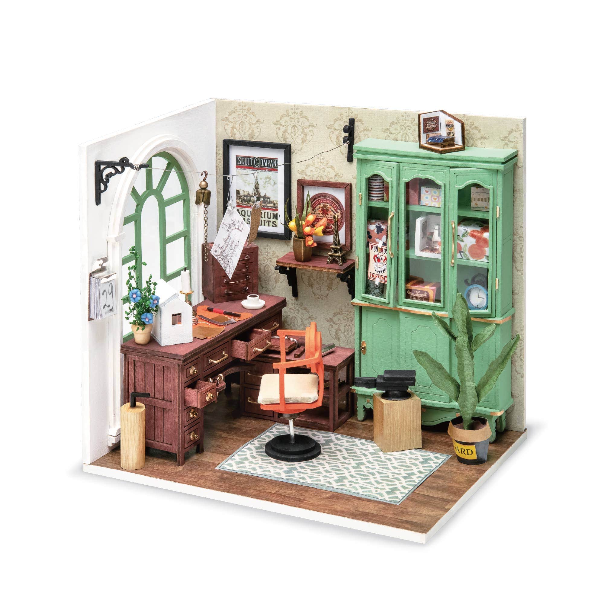 Hands Craft DGM07, Jimmy's Studio DIY Miniature Dollhouse Kit Kawaii Gifts 850005994756