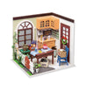 Hands Craft DGM09, Charlie's Dining Room, DIY Miniature Dollhouse Kit Kawaii Gifts 850005994770