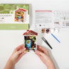 Hands Craft DIY Miniature House Kit: Borrowed Garden Kawaii Gifts 850026738537