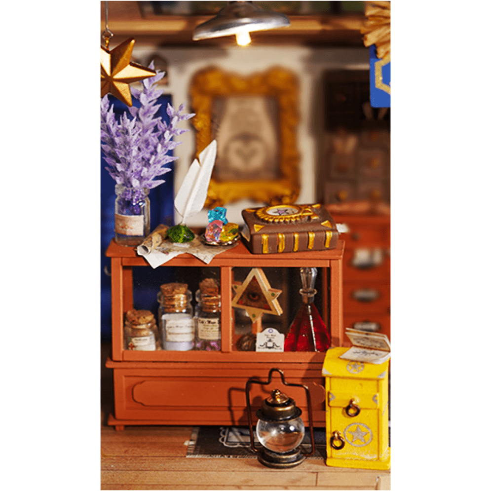 KiKi's Magic Emporium” DIY Miniature House – Stands