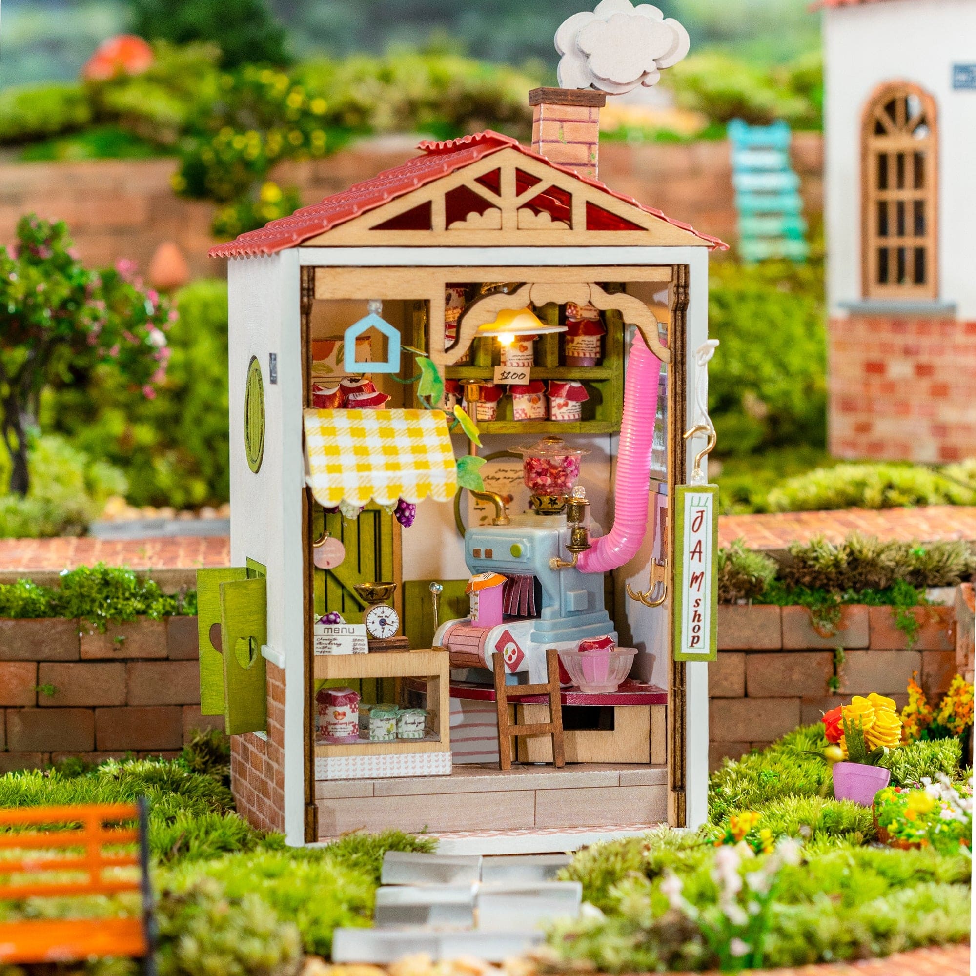 Hands Craft DIY Miniature House Kit: Sweet Jam Shop Kawaii Gifts 850026738506