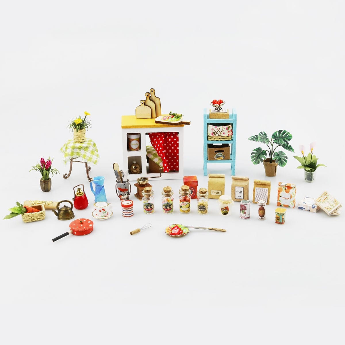 Hands Craft Jason's Kitchen DIY Miniature Dollhouse Kit Kawaii Gifts 819887023244