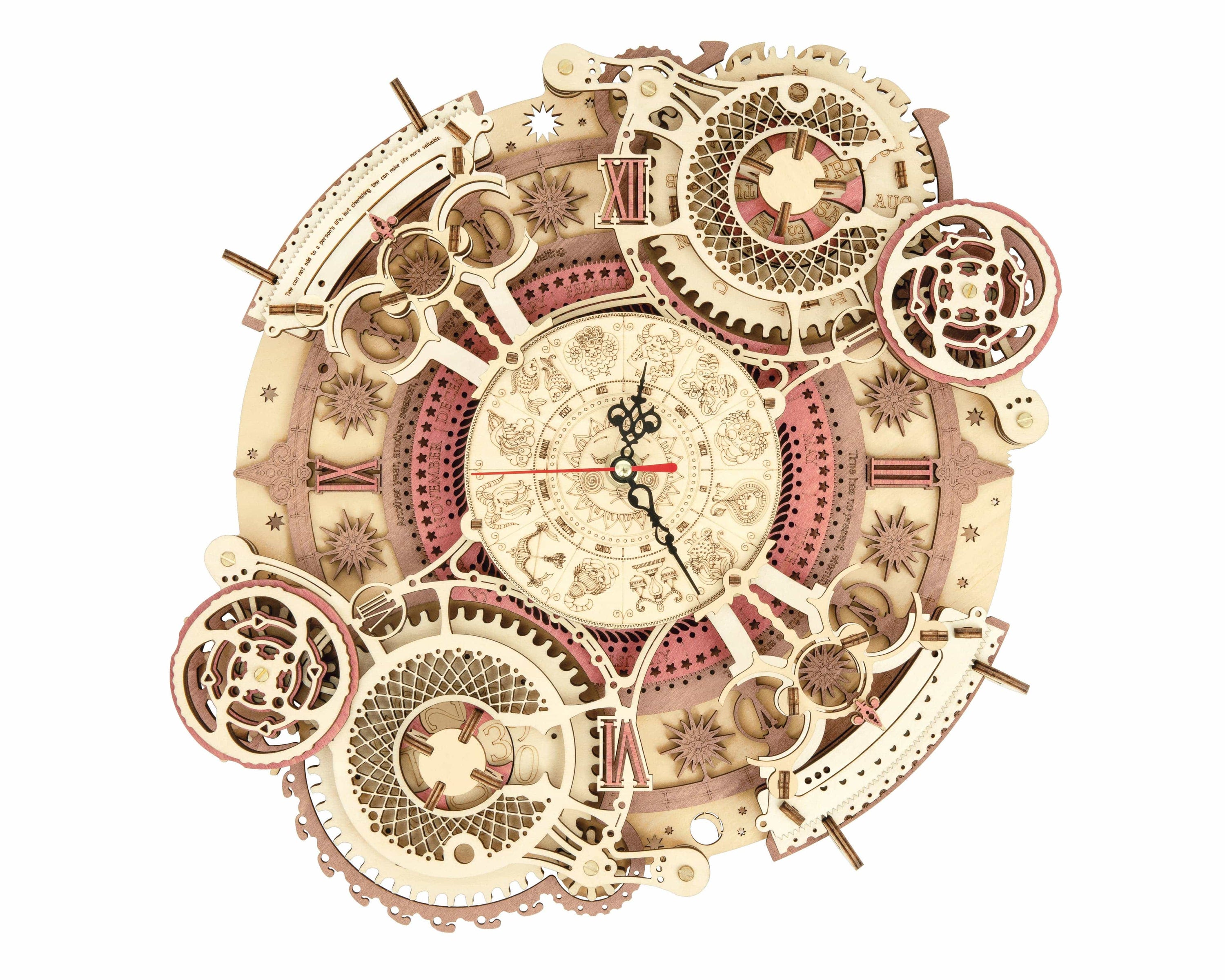 Hands Craft LC601, DIY Zodiac Wall Clock Kawaii Gifts 850005994985