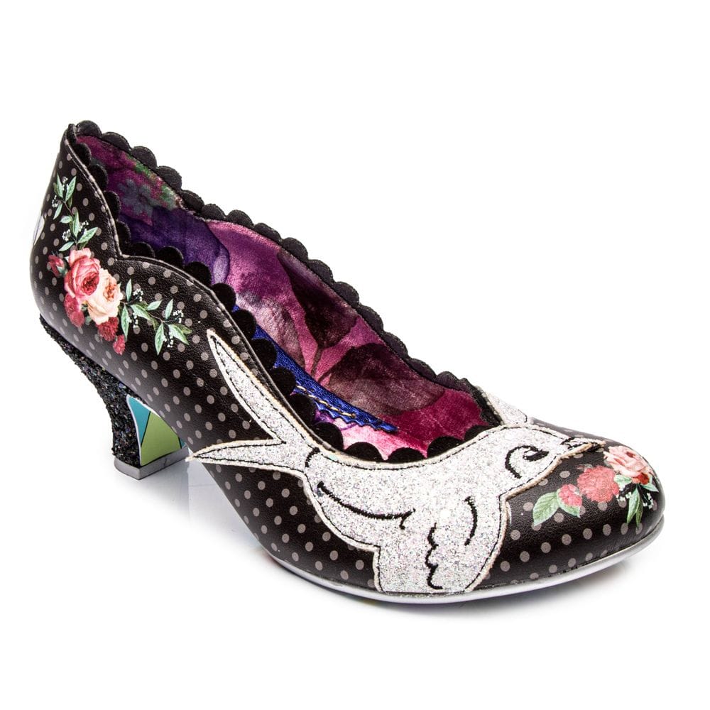Irregular Choice Happy Houseplant Black - Free delivery | Spartoo UK ! -  Shoes Court-shoes Women £ 84.00