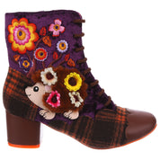 Irregular Choice Hedge Hugs Boots by Irregular Choice Kawaii Gifts