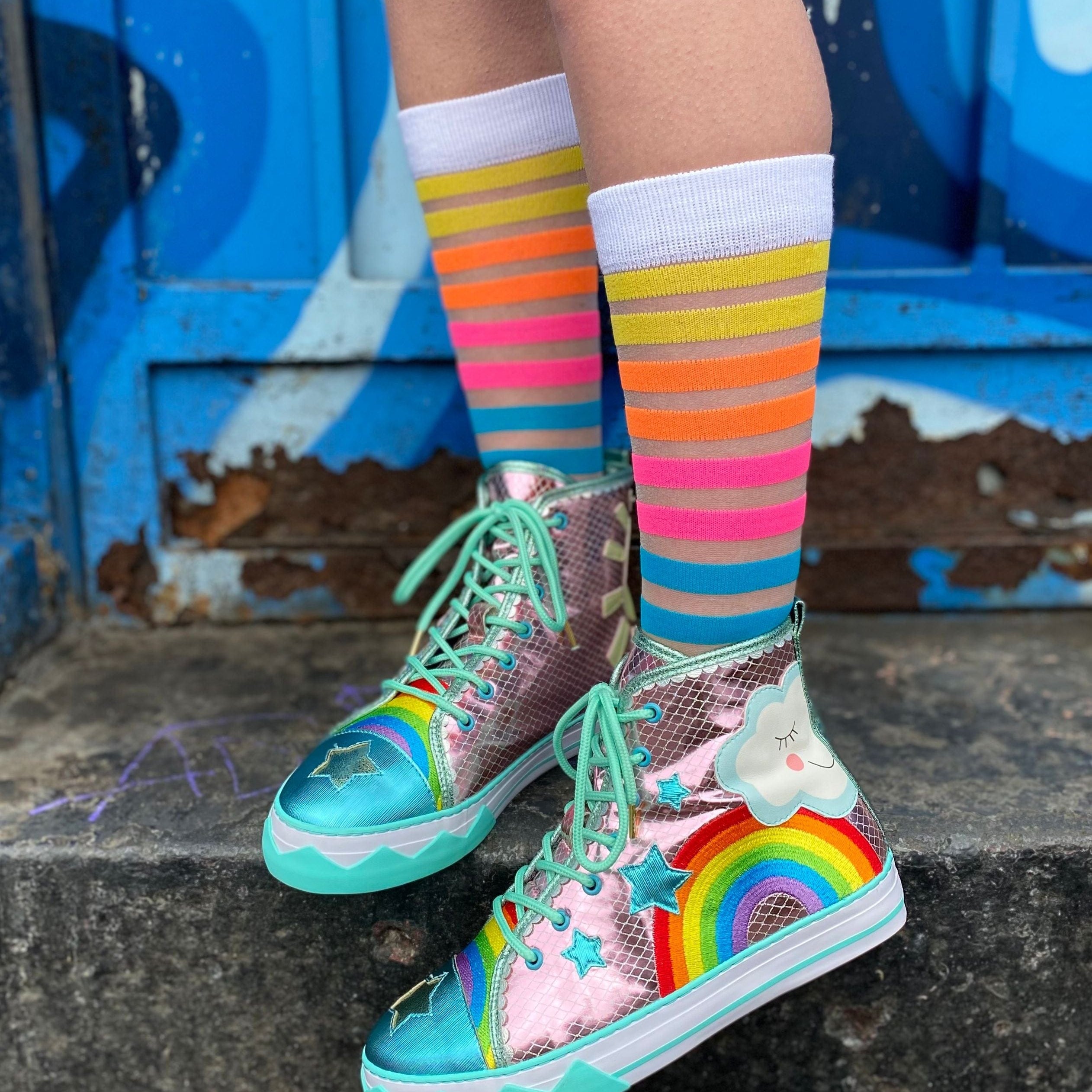 Irregular Choice It's Always Sunny Sneakers Kawaii Gifts