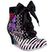 Irregular Choice Paris for Two Heeled Boots Kawaii Gifts