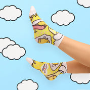 Irregular Choice Gudetama Lazy Egg Socks Kawaii Gifts 5052529692605