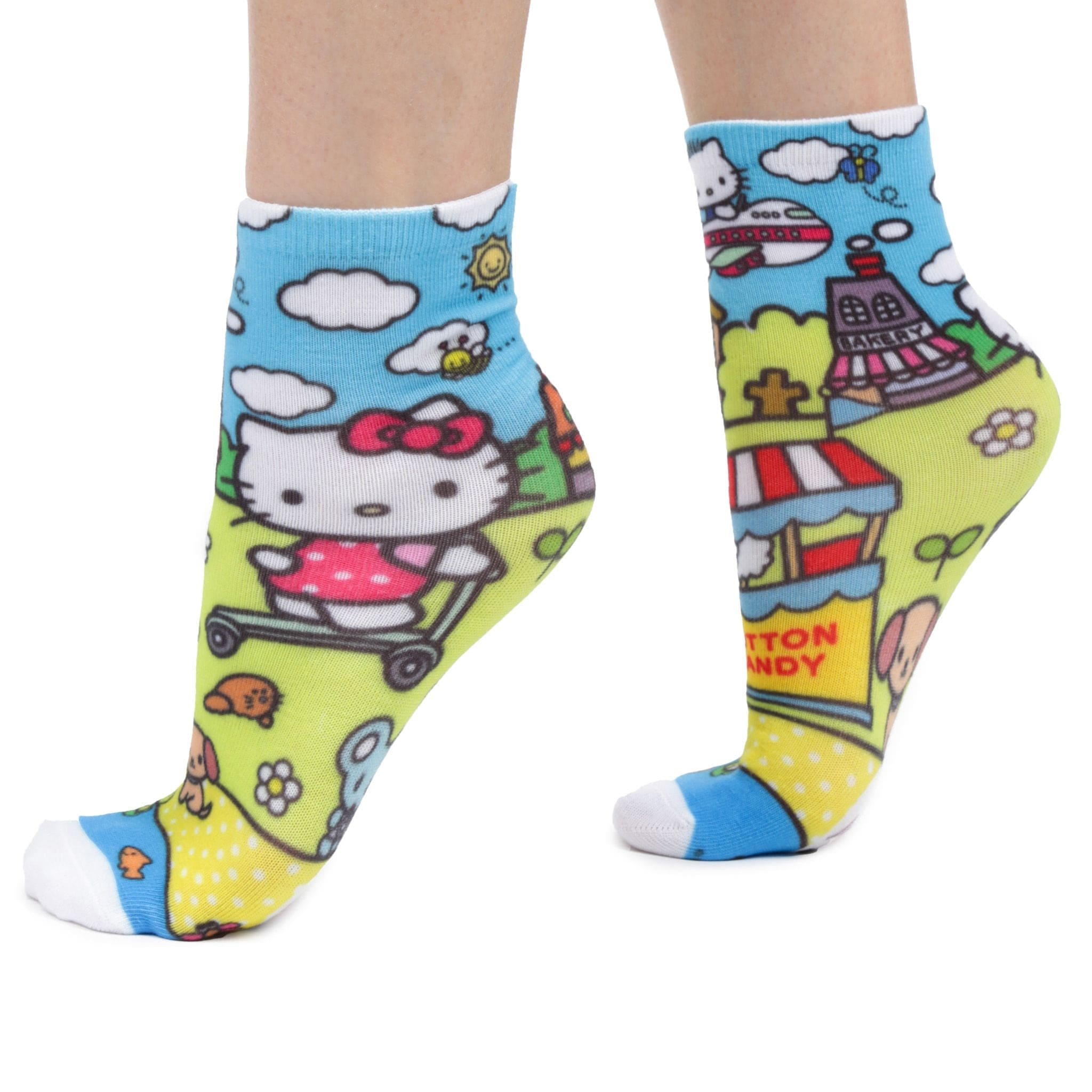 Irregular Choice Hello Kitty Cute Day Out Socks Kawaii Gifts 5052529692568