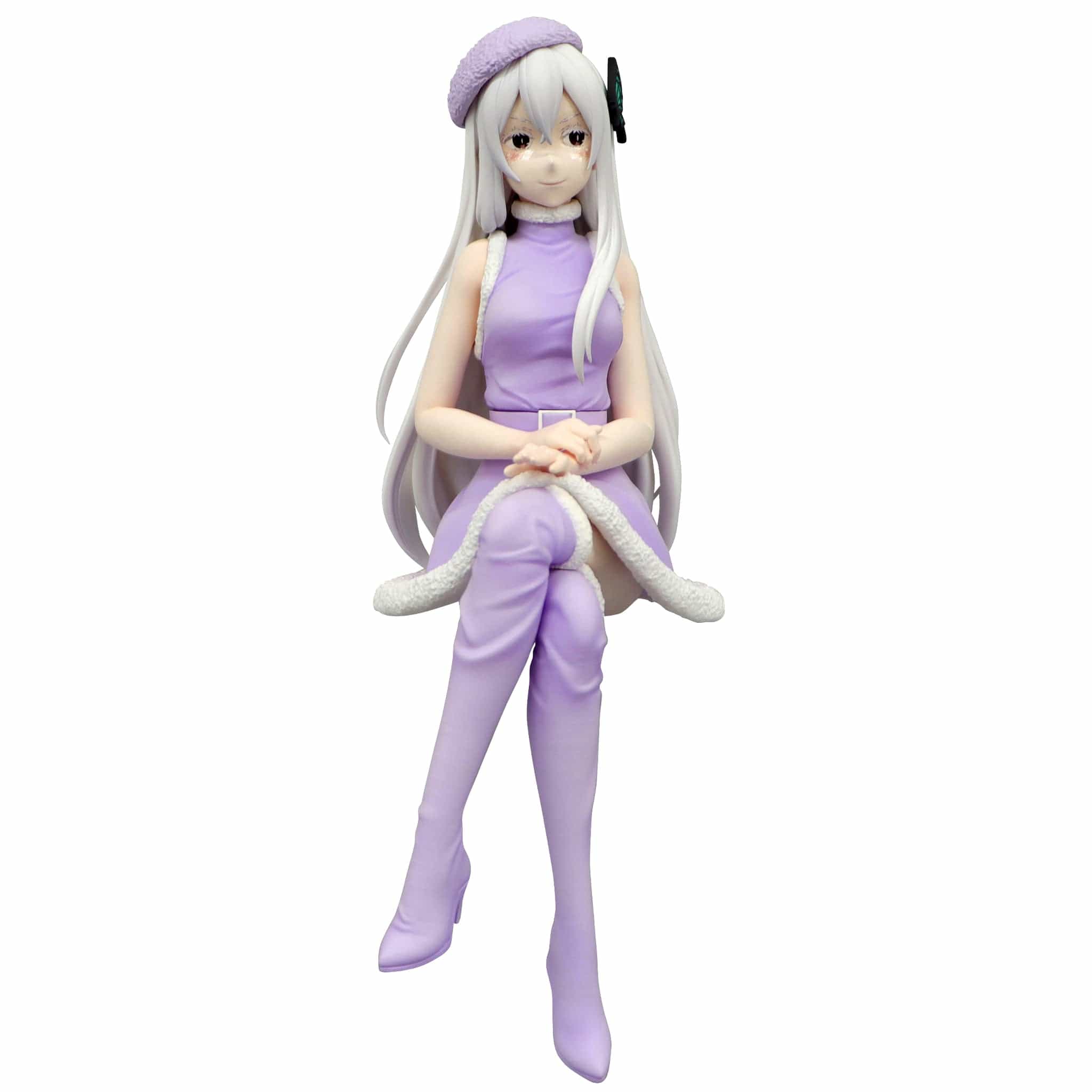 JBK Echidna Snow Princess Re:Zero Noodle Stopper 7" Figure Kawaii Gifts 4589584959523