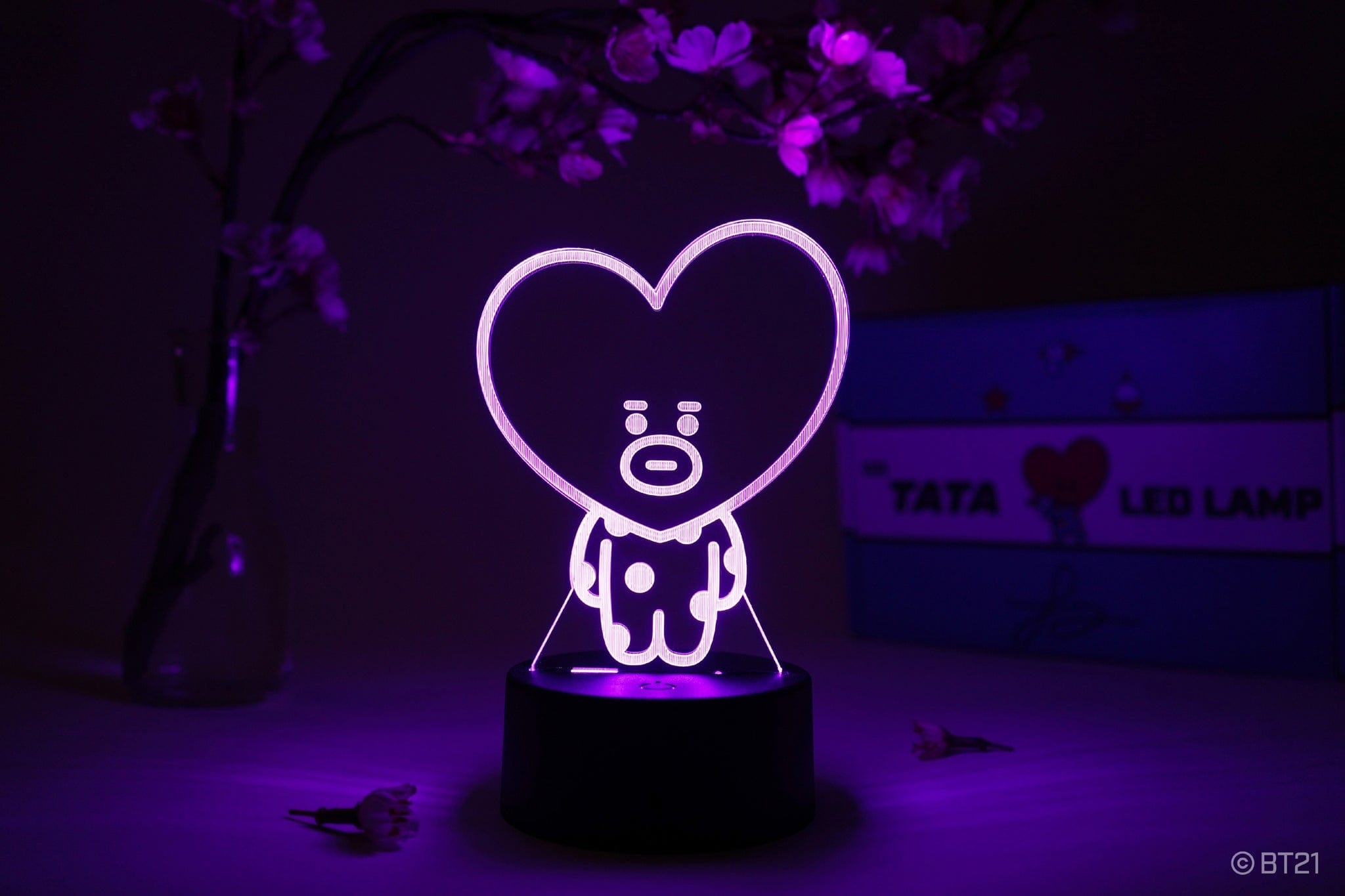 JBK BTS BT21 Tata V LED Lamp Kawaii Gifts 810093651474