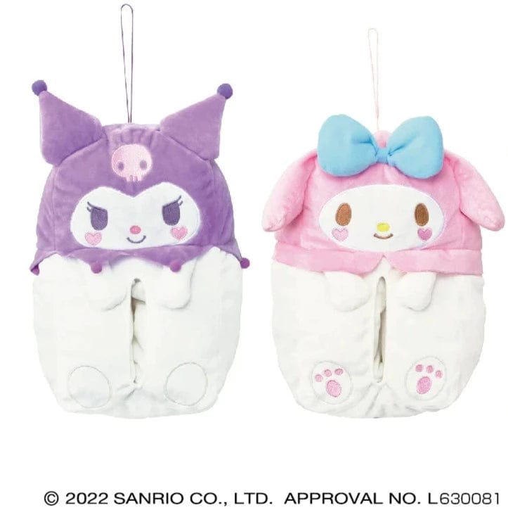 JBK My Melody & Kuromi Plushy Tissue Box Covers Kawaii Gifts