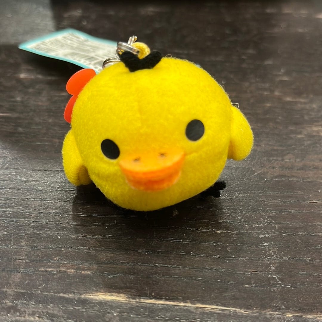 Kawaii Import Kirotori Yellow Bird (Rilakkuma) 1.5" Plush Mascot with Chain Kawaii Gifts 4974413461870
