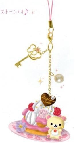 San-X Rilakkuma Sweets Deluxe Phone Strap: Little Bear