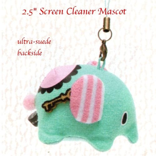 San-X Sentimental Circus 2.5" Plushy Screen Cleaner: Mouton the Elephant