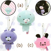 San-X Zombbit 3.7" Noro Noro Nonbi Plush Mascot Key Chain
