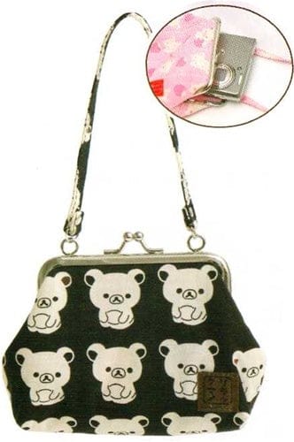 San-X Rilakkuma Japanesque Small Purse: Relax Bear