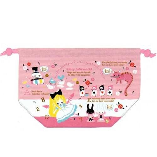 Kamio Fairy Tale World Alice In Wonderland Bento Box Pouch
