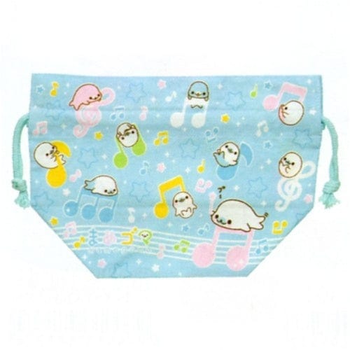 San-X Mamegoma Little Seals Bento Box Pouch