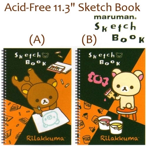 San-X Rilakkuma Maruman Art Sketch Book: Little Bear