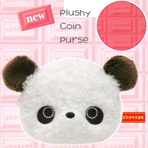 San-X Chocopa Panda 6" Plushy Coin Purse