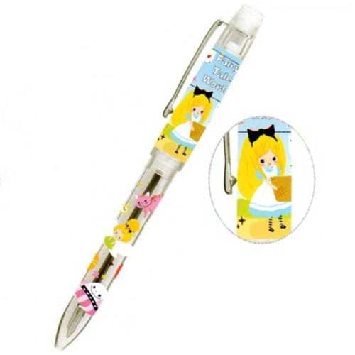 Kamio Fairy Tale World Mechanical Pencil and Pen Two-Way Writer: Alice in Wonderland