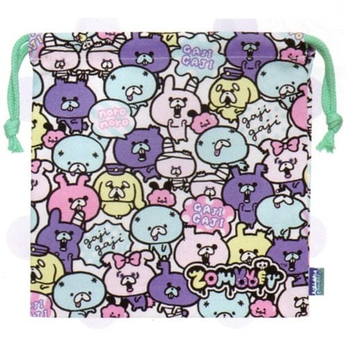 San-X Zombbit 8" Draw String Pouch