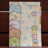 Kawaii Import Sumikko Gurashi Tall & Short Stacks 5-Index A4 Plastic File Folder Kawaii Gifts 4974413662345