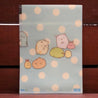 Kawaii Import Sumikko Gurashi Tall & Short Stacks 5-Index A4 Plastic File Folder Kawaii Gifts 4974413662345