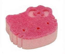 Kawaii Import Hello Kitty Die-Cut Sponge Kawaii Gifts 4973307073359