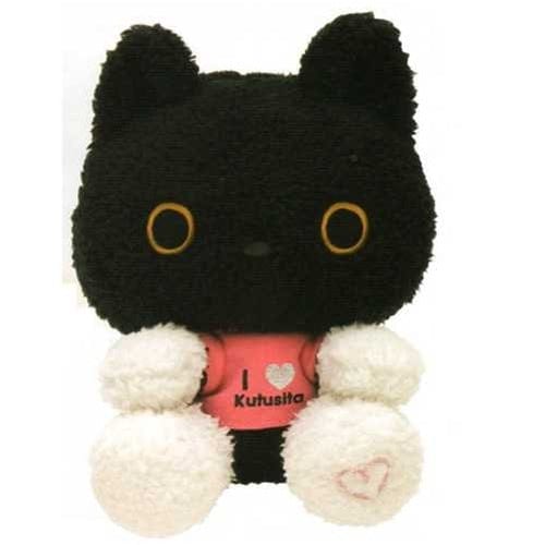 San-X Boots I Love Kutusita 6" Howa Howa Plush: Pink Tee