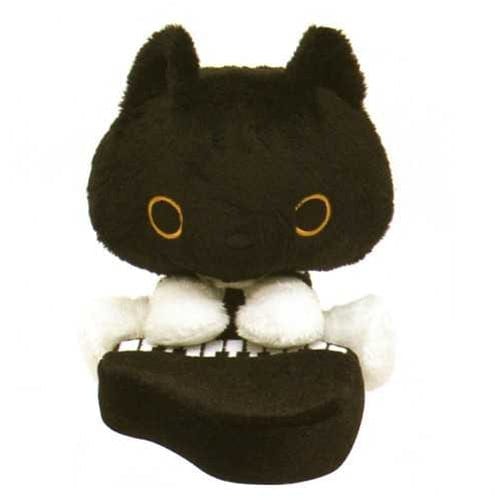San-X Kutusita Nyanko 6" Plush: Piano