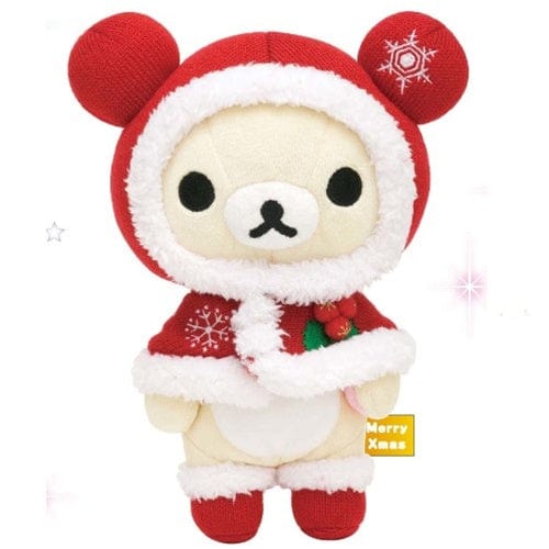 San-X Rilakkuma Merry Christmas Plush: Little Bear